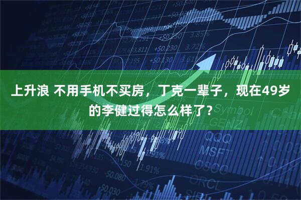 上升浪 不用手机不买房，丁克一辈子，现在49岁的李健过得怎么样了？