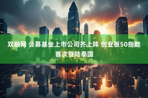 双融网 公募基金上市公司齐上阵 创业板50指数首次登陆泰国